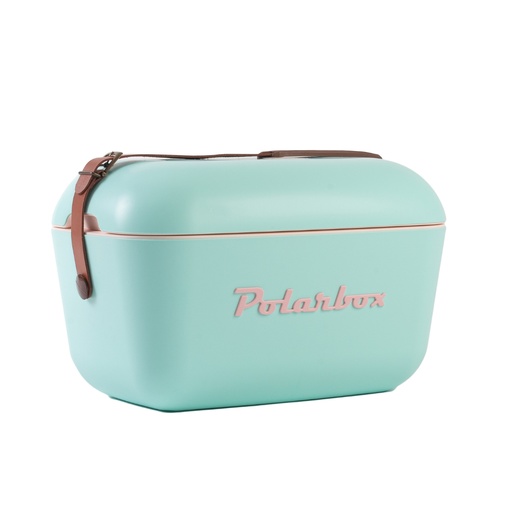 [PB-9210] Polarbox 20 Liters Classic Cooler Box Cyan - Baby Rose / 9210