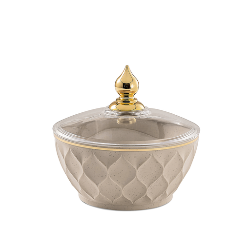 [30-1329] وعاء تمر بلاستيكي وردي RS-2323