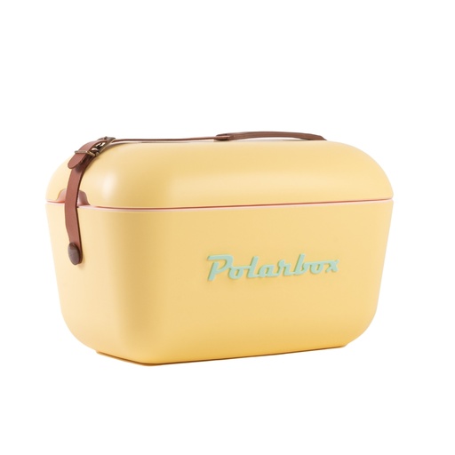 [PB-9218] Polarbox 20 Liters Classic Cooler Box Yellow - Cyan / 9218