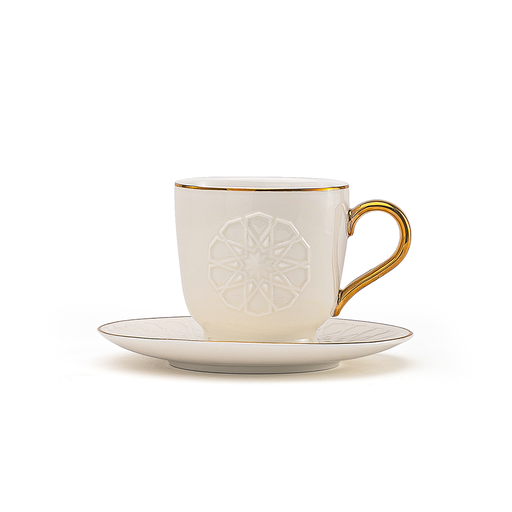 [RP-82972] Rose 132 Model Milk Cups Sets White / 132-MLK-A01