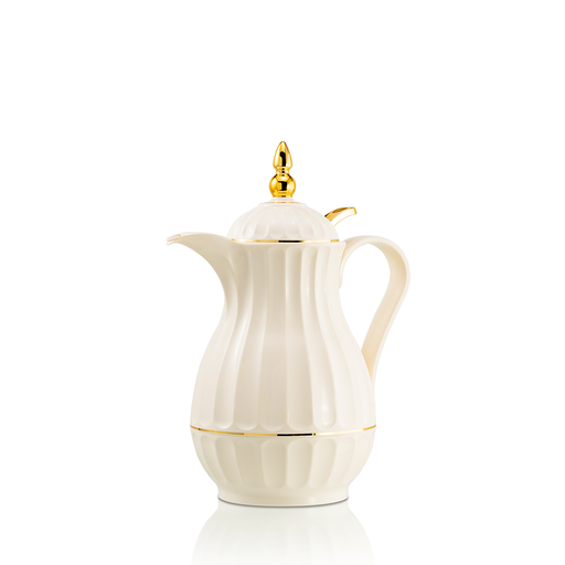 [RS-52762] قارورة قهوة روز مفرغه من الهواء سعة 0.6 لتر مع غطاء بزر ضغط A01