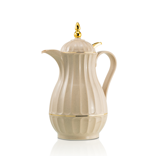 [RS-52771] قارورة قهوة روز مفرغه من الهواء سعة 1.0 لتر مع غطاء بزر ضغط A15