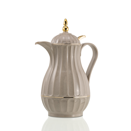 [RS-52779] قارورة قهوة روز مفرغه من الهواء سعة 1.0 لتر مع غطاء بزر ضغط A32