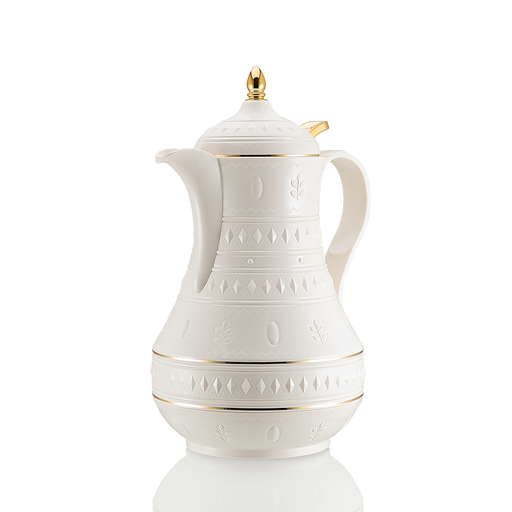 [RS-52788] ترمس روز RS-712 للشاي، سعة 1 لتر، مع غطاء بزر ضغط