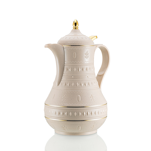 [RS-52796] ترمس روز RS-712 للشاي، سعة 1 لتر، مع غطاء بزر ضغط