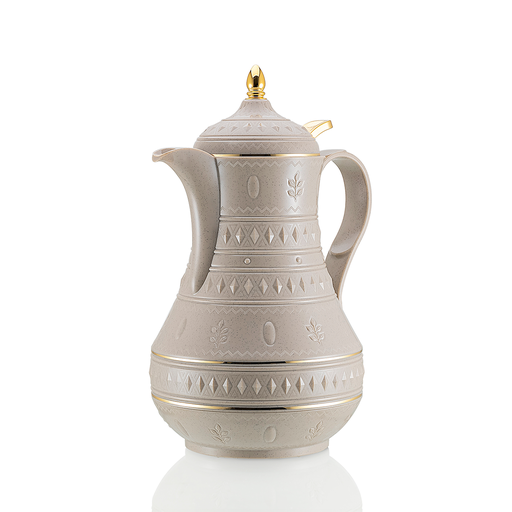 [RS-52812] ترمس روز RS-712 للشاي، سعة 1 لتر، مع غطاء بزر ضغط