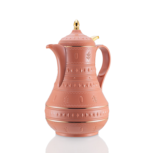 [RS-52820] ترمس روز RS-712 للشاي، سعة 1 لتر، مع غطاء بزر ضغط