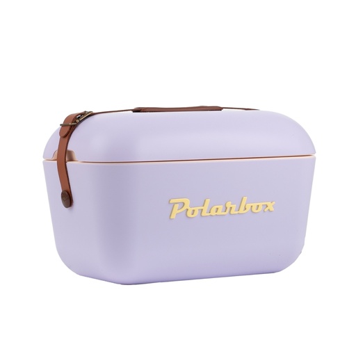 [PB-9237] Polarbox 12 Liters Classic Cooler Box Lilac - Yellow / 9237