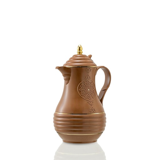 [RV-15133] قارورة شاي أرتيفيرا المفرغة من الهواء، سعة 0.65 لتر، لون بني