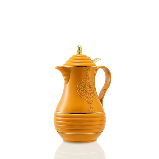 [RV-15145] Artivira Tea Vacuum Flask 0.65 Liter with Push Button Cover Orange / PB57-06-C06