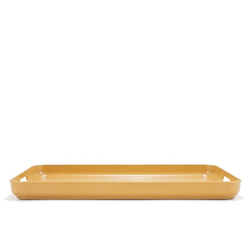 [RV-15150] Artivira Plastic Serving Tray Gold / AS20-TR-C02