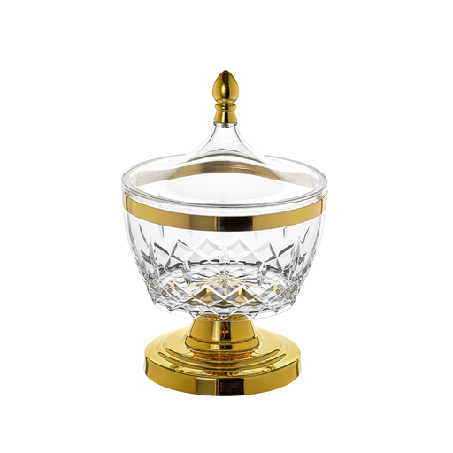 [13-1729] Acrylic 1200 ml Standing Storage Jar 17 x 23.5 cm