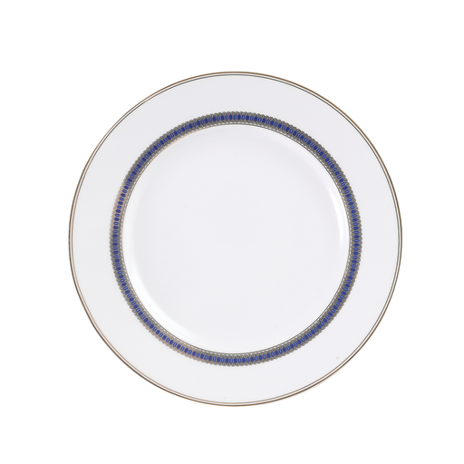 [03-424] Decopor 8" Dessert Plate Midnight Gold Design