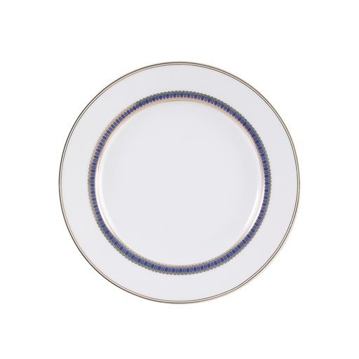 [03-425] Decopor 6" Side Plate Midnight Gold Design