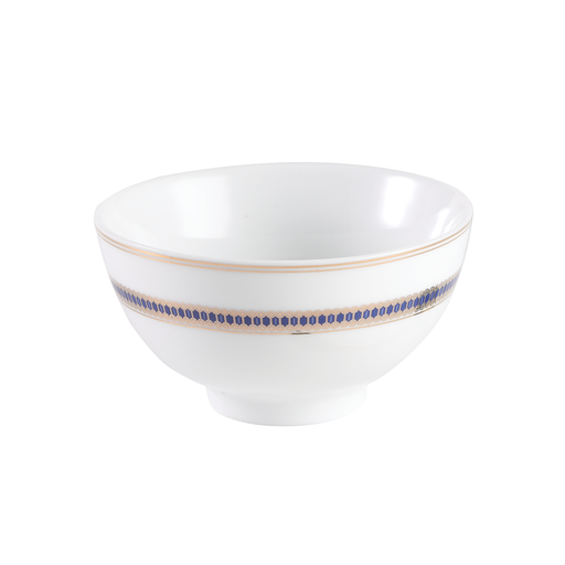 [03-427] Decopor 4.5" Bowl Midnight Gold Design