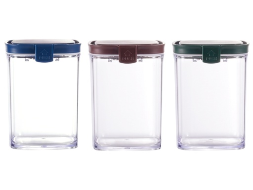 [02-930] Vague Plastic Square Food Container 700 ml
