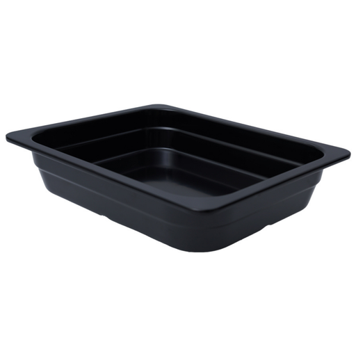 [36-228B] Vague Black Melamine GN Pan 1/2 65mm