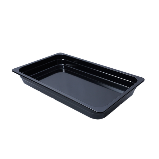 [36-704B] Vague Black Melmaine GN Pan 1/1 65mm