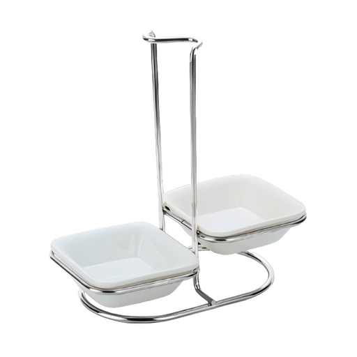 [BF-108] Vague Doublee Serving Spoon Holder L20.8 x H21.2 cm
