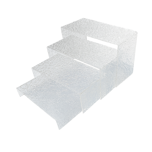 [BF-110] Vague 4 Levels Acrylic Food Riser Set (H4-H16 cm)
