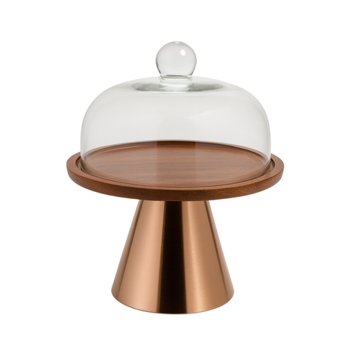 [BF-115] حامل عرض طعام مع غطاء من ڤاج