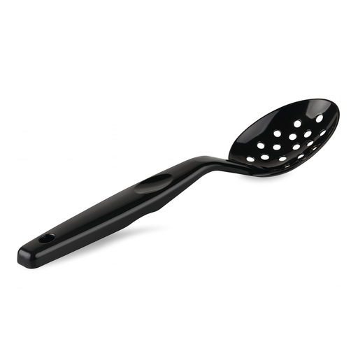 [KP-002] Kapp PC Serving Perforated Spoon Black 11.5" / 46010008