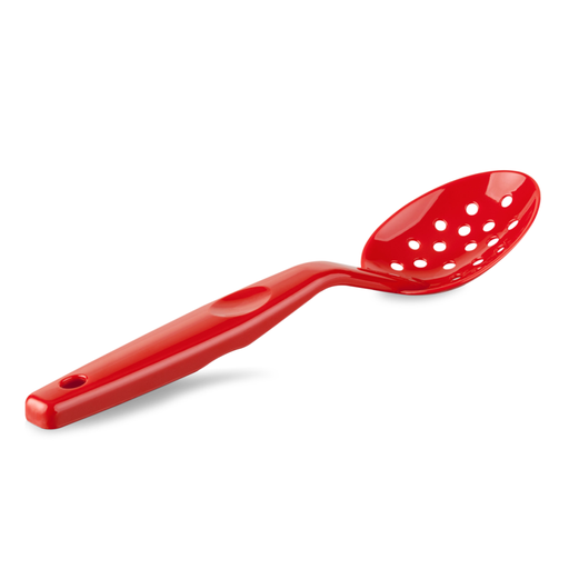 [KP-041] Kapp PC Serving Perforated Spoon Red 11.5" / 46110008