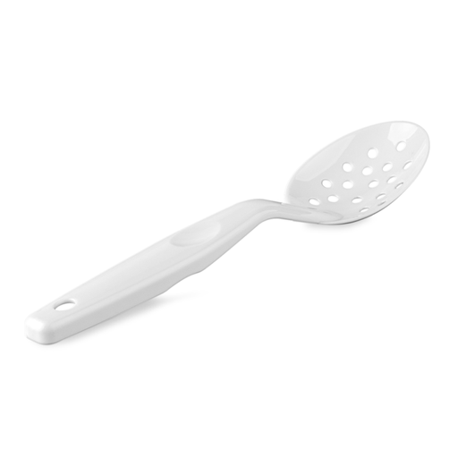 [KP-043] Kapp PC Serving Perforated Spoon White 11.5" / 46210008