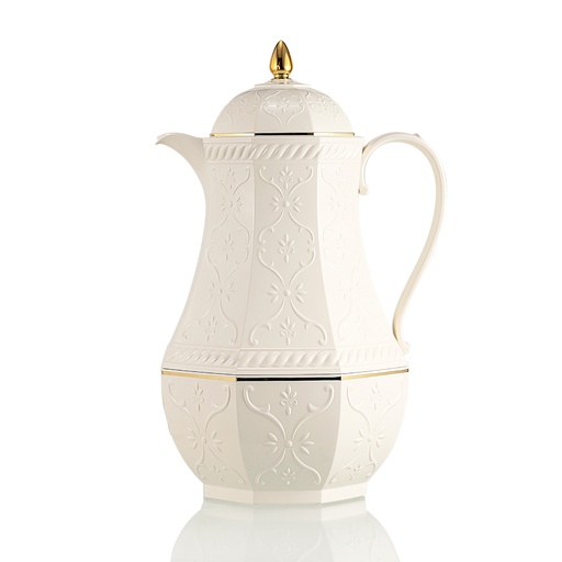 [RS-52872] ترمس شاي 1.3 لتر أبيض من ترامس روز