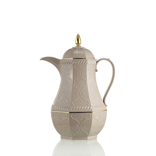 [RS-52891] Rose Coffee Vacuum Flask 0.65 Liter Dotted Brown / RS-624-06-CF-A32