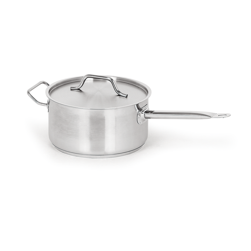 [CR025] Caternox Stainless Steel Saucepan with Lid D18 x 10.5 cm (2.67L / 2.82Qt.)