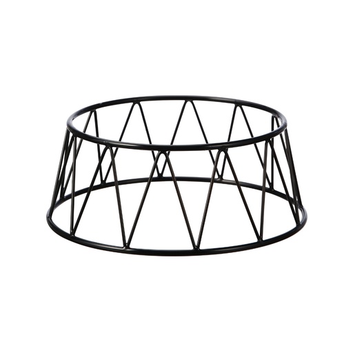 [05-263] ستاند تقديم  مخروطي لون أسود مقاس 25 × 21.2 × 1 سم من ڤاج