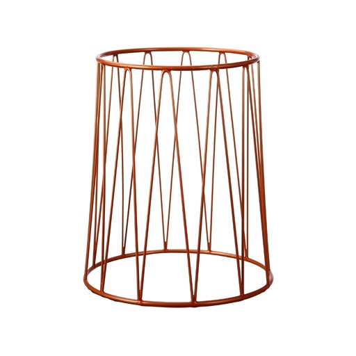 [05-268] Vague Large Rose Gold Conic Display Stand Riser 25 cm x 21.2 cm x 30 cm