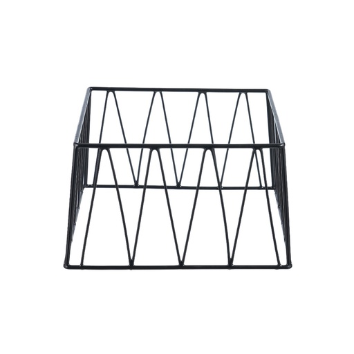 [05-277] Vague Medium Black 1/2 GN Rectangular Display Stand Riser