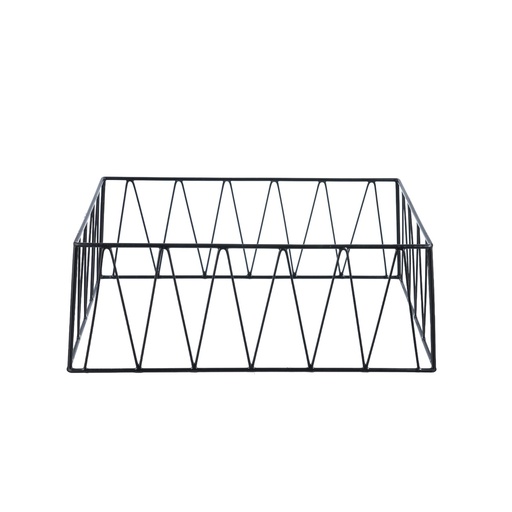 [05-289] Vague Medium Black 1/1 GN Rectangular Display Stand Riser 