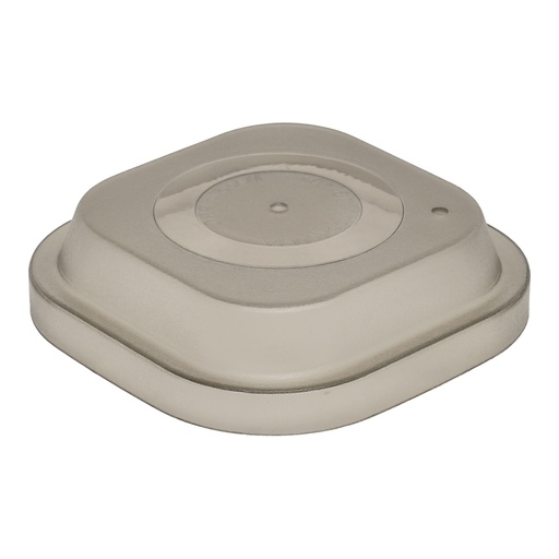 [13-101] Vague Plastic Small Square Cover Smoke Color