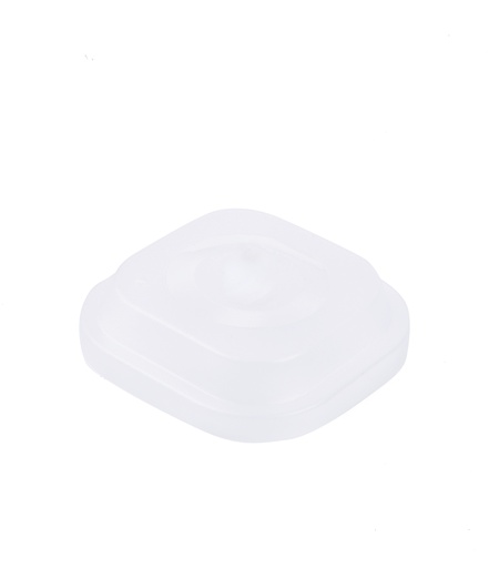 [13-101C] Vague Plastic Small Square Cover Clear Color