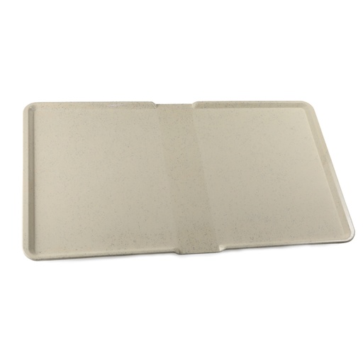 [13-104] Vague Fiber Plastic Vague Hospital Tray 57.5 cm Beige