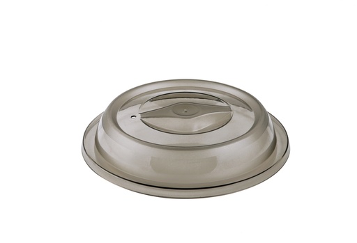 [13-105] غطاء دائري من البولي كربونات 23.8 سم لون دخاني - ڤاج