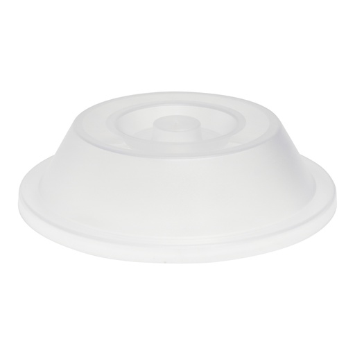 [13-652C] Vague Plastic Round Cover 18 cm Clear Color