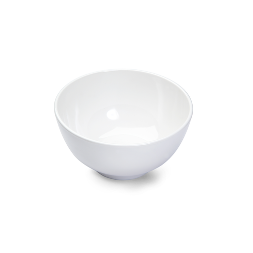 [36-010P] Vague Melamine White Bowl 13 cm / 5"