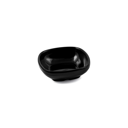 [36-455B] Vague Melamine Square Bowl 8 cm