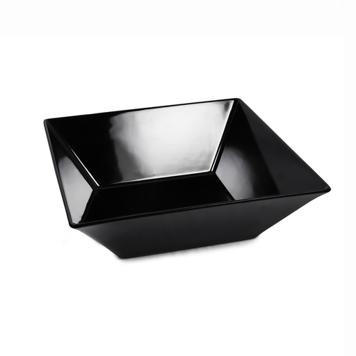 [36-494B] Vague Melamine Square Bowl 40 cm