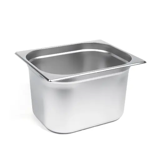 [GN-007] Vague Stainless Steel Gastronorm Container GN 1/2-200
