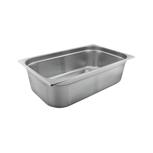 [GN-045-U6] Vague Stainless Steel Perforated Gastronorm Pan GN-Perforated 1/1 -150 mm