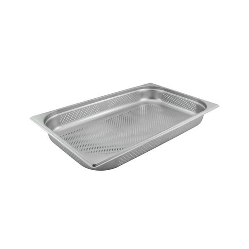 [GN-047-U6] Vague Stainless Steel Perforated Gastronorm Pan GN-Perforated 1/1 -65 mm