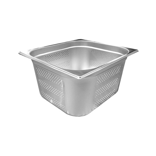[GN-062-U12] Vague Stainless Steel Perforated Gastronorm Pan GN-Perforated 2/3 -200 mm