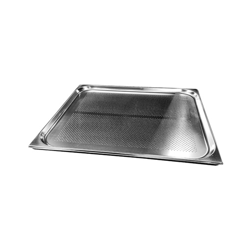 [GN-073-U6] Vague Stainless Steel Perforated Gastronorm Pan GN-Perforated 2/1 -20 mm