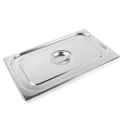 [GN-075] Vague Stainless Steel Gastronorm Container GN Lid 1/1