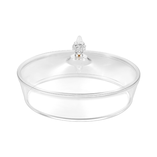 [02-1384] Vague Round Acrylic Candy Box Set 25.2 x 6 cm